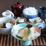 Udon Tempura set