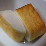 スモークソルト - 「はんぺんのスモーク」：淡いふちどりの中に、真実の魚介の旨みや甘味、有り♪