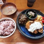 鹿屋アスリート食堂 - 高鉄分プレート￥1,000