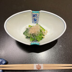 Ningyouchou Imahan - 小鉢:小松菜と揚げのお浸し