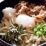 サンライズヒルズ カントリークラブ - 薬味として細ねぎ、 刻み海苔、大根おろし… おろし生姜も加えてほしいところでした。