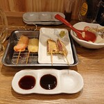 Gyouzato Kushikatsu Enshuumakotoya - 串色々･肉味噌豆富