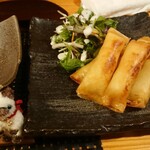 料理屋 十なり - ポテサラ春巻