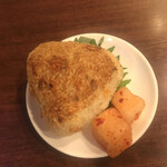 立ち呑み くにし - 焼きおに(鮭)
