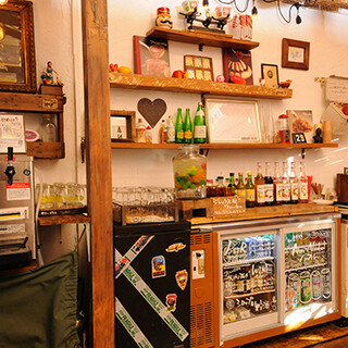 【2階席限定】自分で作って楽しめる！セルフBarをぜひ♪