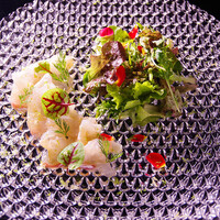 鮮魚のカルパッチョ和風ビネグレット      シトラスの香り