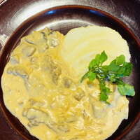 Russian Restaurant ROGOVSKI 銀座 - ビーフストロガノフ　マッシュポテト添え