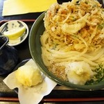 本格手打 もり家 - かき揚げおろしうどん（大）