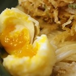 本格手打 もり家 - 半熟玉子天