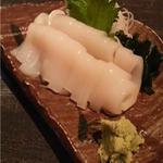 江古田のひもの屋 - 大盛り！いか刺身