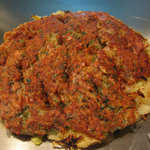 芦屋 文文 - 山芋焼き。キャベツが多くてとろんとろん〜♪醤油味が香ばしい。