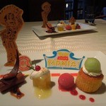 オチェーアノ - （2012/7月）「トイストーリーマニアディナーコース」のデザート