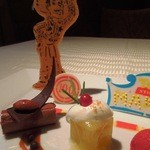 オチェーアノ - （2012/7月）「トイストーリーマニアディナーコース」のデザートはウッディや的が♪