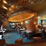 オチェーアノ - （2012/7月）一番手前ブッフェコーナーのシェルルーム（エスカルゴの形の屋根）