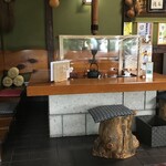 そば茶屋幸右衛門 - (内観)囲炉裏カウンター席