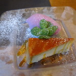 フォセッタ - マスカルポーネとバナナのプリン＆巨峰のソルベ