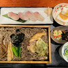 いわな - 料理写真:いわなの握り付き山菜そば定食