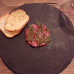 山芳ばる - 熟成肉のタルタル