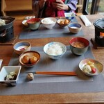 野の花山荘 - 朝食