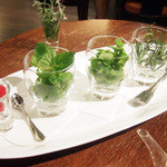 フレッシュハーブティー(1600円)