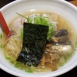 ラーメン巌哲 - 秋刀魚塩味ラーメン