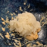 極 - あん肝ソースに追いシャリ