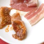 Sutamina Tarou - 豚ハラミ、牛赤身、豚カルビ