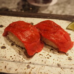 Tenkaichino Yakiniku Shoutaian - 肉寿司