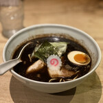 京都 五行 - 焦がし醤油麺 900円