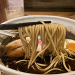 京都 五行 - 焦がし醤油麺 900円