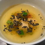 そらのいろ麹町本舗 - 五輪麺のつけ汁