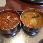 インドカリーとタンドール料理 タンドーリアン  - ランチは二種のカレーつき！
