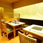 Sukiyaki Fujio - カジュアルなご宴会に最適なテーブルフロアでどうぞ