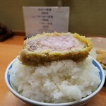 とん八亭 - ロースかつ定食