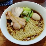 ラーメン ル・デッサン - ローストした鶏がらのしょうゆラーメン　1050円