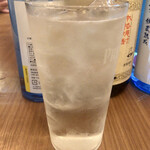 水鳥と肴と私 - だいやめ　ソーダ割り