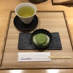 玉澤総本店 - 碾茶とお菓子（1,000円）（ずんだ餅チョイス♪