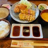 クック・ファン - 料理写真:牛かつと豚かつの相盛　¥1,480-