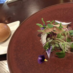 THE SODOH HIGASHIYAMA KYOTO - 寒鰤の炙りカルパッチョ聖護院大根