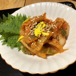 水炊き とよみつ  - キムチ