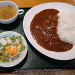 ＰＡＲＱＵＥ ＭＩＥＬ - 洋食セット
                お肉ごろっと!カレーライス、野菜サラダ、ミネストローネ