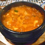 コッテジ - 牡蠣入り豆腐チゲ