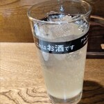 炭焼炉ばた くし路 - グレープフルーツサワー