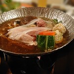 田中屋旅館 - 鴨のつみれの鍋