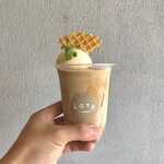 LoTa森田屋 - アイス カフェラテフロート（バニラアイス）