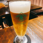 Sumibi Horumon Juu - 生ビール  ハートランド　480円