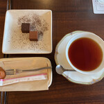 バーマンズチョコレート - 紅茶と生チョコレート2粒のセット♡