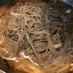 金海 - 黒麺　どんぐり粉麺