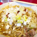 ラーメン二郎 - 白ネギ投下～♪