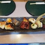 Shinagawa - 春の焼き魚の盛り合わせ